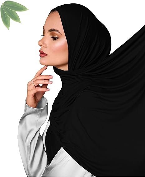 NAJD- Viscose Jersey Hijab Black