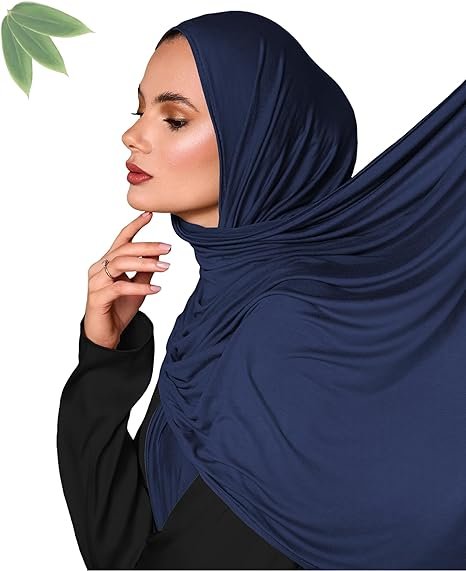 NAJD- Viscose Jersey Hijab blue